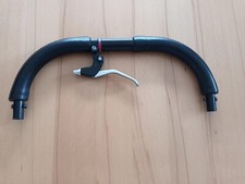 Teutonia Schiebergriff Kunstleder schwarz Breite ca. 43 cm Lenker