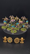 Warhammer Bloodbowl Echsenmenschen Saurier  top bemalt Spielbereit Tabletop