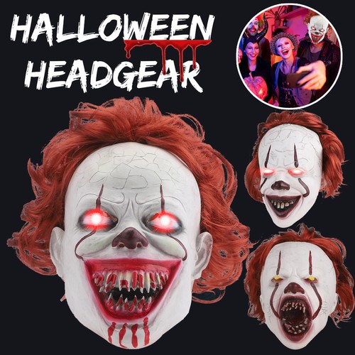 Halloween clown maske latex - clown,