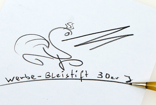 Seltener werbe drehbleistift - seltener, werbe-drehbleistift