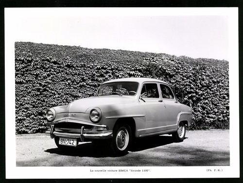 Fotografie auto simca - fotografie, f.k.,