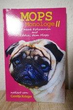 ❤️GERRITJE KRIEGER DIE MOPS MONOLOGE 2  30 NEUE KOLUMNEN MIT EDDIE DEM MOPS 2013