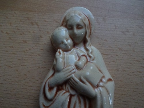 Madonna maria keramik - keramik, mutter