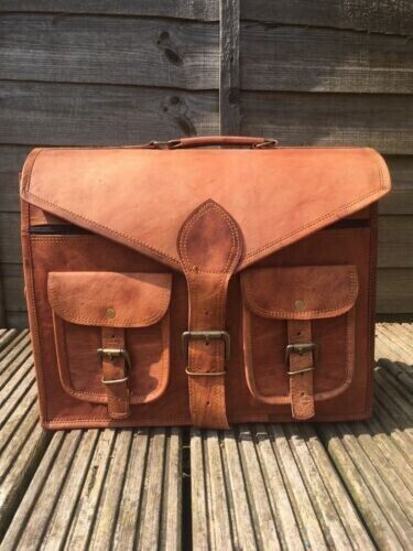 Leder messenger schultertasche - messenger,