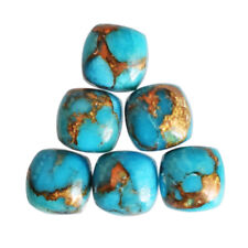 Blau Kupfer Türkis Quadrat