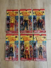 Lot DC Direct Teen Titans Superboy Ravager Kids Flash BlackFire Wonder Girl...