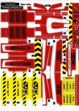 Lego 8258 STICKER AUFKLEBER