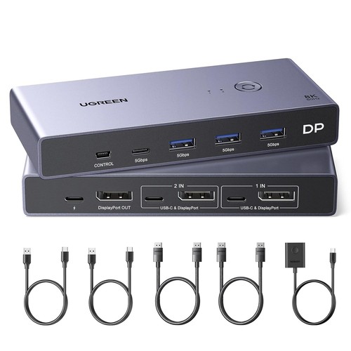 Ugreen displayport kvm switch - ugreen,