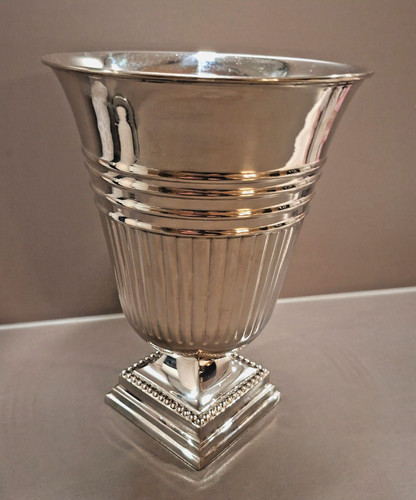 Vase übertopf versilbertes - vase,,