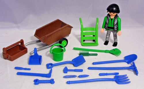 Playmobil arbeiter karren - playmobil,
