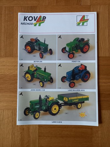 Blechspielzeug prospekt kovap - kovap,