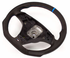 Abgeflacht ALCANTARA Lederlenkrad für BMW M3 E46 LENKRAD MULTIFUNKTION BLAU