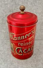 Blechdose MANNER´S reiner CACAO Vintage Dose Austria tin Box Manner Wien