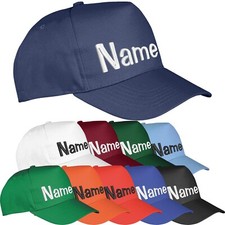 Junior Boston Kinder Cap bestickt mit Name / Wunschtext Basecap Mütze Cappy Kids