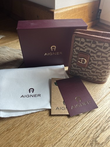 Aigner portemonnaie neu leder - portemonnaie,
