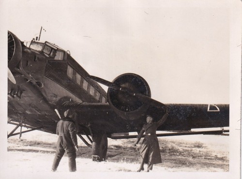 Foto soldaten mit junkers - -,