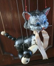Vintage Pelham Cat Puppet w/