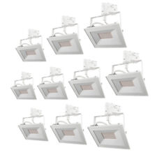 5 LED Stromschienenstrahler 10W weiss  Adapter f. Staff Erco Eutrac Uni Schiene