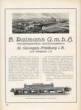 Maschinenfabrik Raimann St. Georgen Freiburg Müllheim 