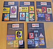 5 Micky Waue Auktionskataloge
