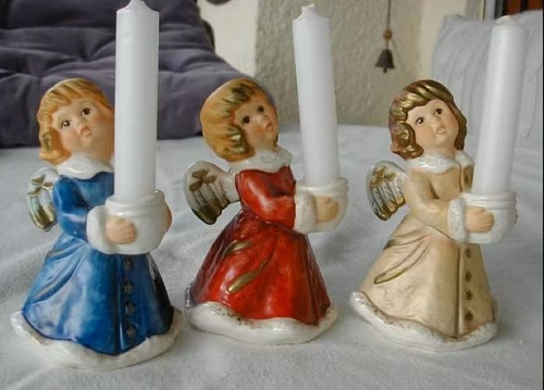 Goebel engel kerzenhalter - kerzenhalter, ~