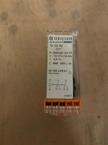 Schleicher kurzzeitrelais szc - kurzzeitrelais,