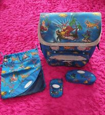 Schulranzen Sammies by Samsonite "Dinosaurier" - Set aus 4 Teilen