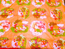 DDR  gefütterte Steppdecke Krabbeldecke Dederon  vier Jahreszeiten 97x138cm