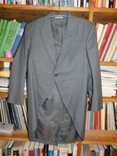 Engl.Gehrock, Hochzeit, Theaterkostüm, Karneval, grau, neuwertig, elegant