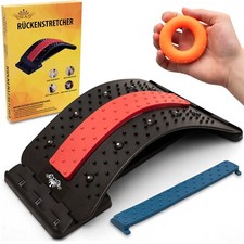 Rückenstrecker mit Magnetfeldtherapie Rückendehner Rückenstretcher Streckgerät 