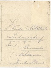 105/46 AK HEILIGENBLUT KÄRNTEN - LUDWIGSDORF NEURODE SCHLESIEN AHNENFORSCHUNG