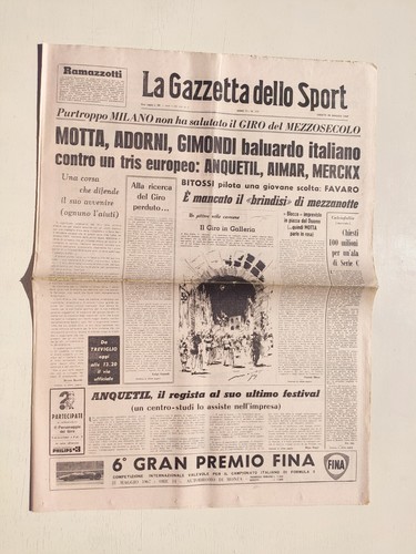 Gazzetta dello sport mai - gazzetta,