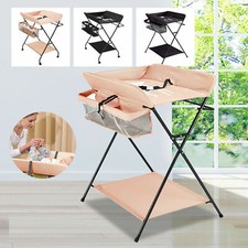 Mobiler Kinder Wickeltisch Klappbar Baby Wickeltisch mit Badewanne Wickeltisch!