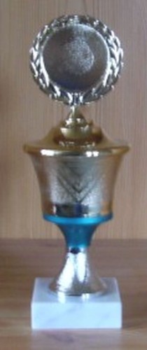 Pokal 23cm mit emblem - 1, +