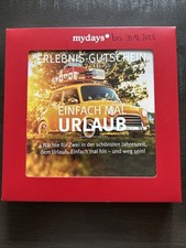 Mydays Erlebnis Gutschein