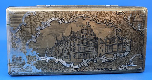 Vintage blechdose reese - blechdose,