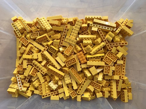 Lego 7kg gelb steine platten - lego, 1,7kg