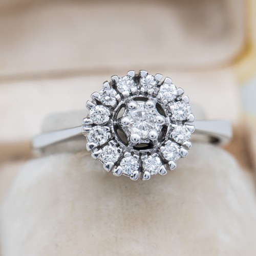 Halo ring brillant - gr.,