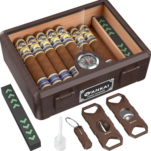 Zigarren humidor glasdeckel - zigarren,