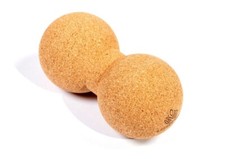 Sacred Pose Öko Naturkork Yoga Erdnuss Massageroller 16 x 8 cm Brandneu 