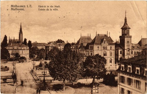 Mülhausen mulhouse - ak, ak