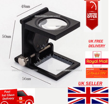 KLAPPLEINENTESTER FADENZÄHLER LUPE VOLLMETALL TUCH TEST JZ-70901