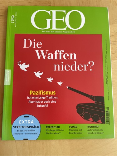 Geo 2022 die waffen nieder - geo,