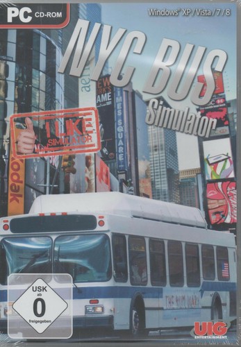Nyc bus simulator rom - nyc, cd