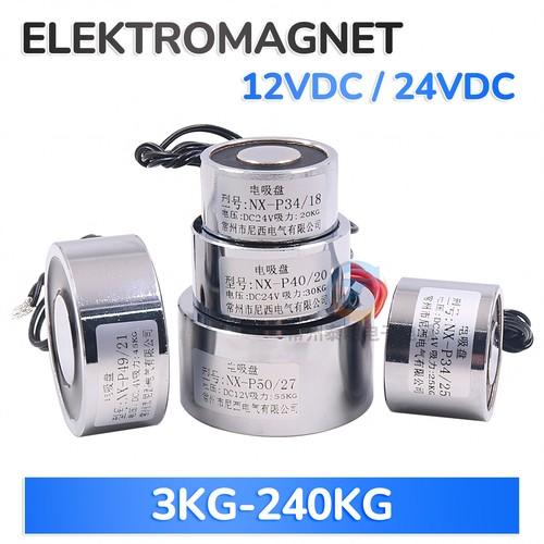 Elektromagnet 12v 24v - dc,
