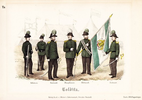 Colditz sachsen uniform - colditz,