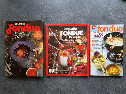 Fondue rezepte gerichte - 3x,