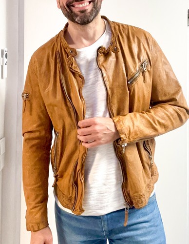 Lederjacke herren gr m - m.o.d, gr.