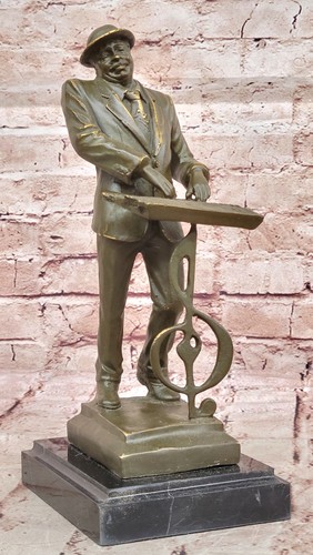 Bronze musiker kunstwerk - musiker, von