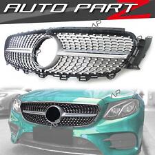 Diamant Kühlergrill Front Grill Silber für Mercedes Benz W213 S213 A238 C238